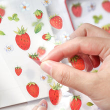 Load image into Gallery viewer, Oh-So-Sweet Floral Deco Stickers (4 Types) - Original Kawaii Pen
