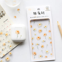Load image into Gallery viewer, Oh-So-Sweet Floral Deco Stickers (4 Types) - Original Kawaii Pen