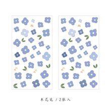Load image into Gallery viewer, Oh-So-Sweet Floral Deco Stickers (4 Types) - Original Kawaii Pen