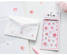 Load image into Gallery viewer, Oh-So-Sweet Floral Deco Stickers (4 Types) - Original Kawaii Pen