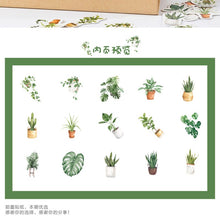 Load image into Gallery viewer, House Plant Paper Stickers - Original Kawaii Pen