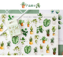 Load image into Gallery viewer, House Plant Paper Stickers - Original Kawaii Pen