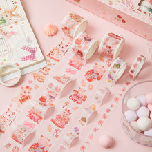 Load image into Gallery viewer, Cute Kawaii Cartoon Washi Tapes + Stickers Set - Original Kawaii Pen