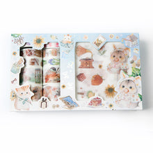 Load image into Gallery viewer, Cute Kawaii Cartoon Washi Tapes + Stickers Set - Original Kawaii Pen