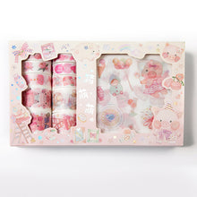 Load image into Gallery viewer, Cute Kawaii Cartoon Washi Tapes + Stickers Set - Original Kawaii Pen