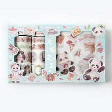 Load image into Gallery viewer, Cute Kawaii Cartoon Washi Tapes + Stickers Set - Original Kawaii Pen