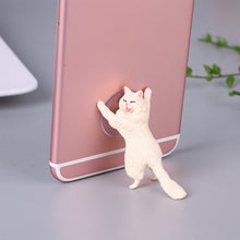 Load image into Gallery viewer, Smiley Kitty Mobile Holder - Original Kawaii Pen