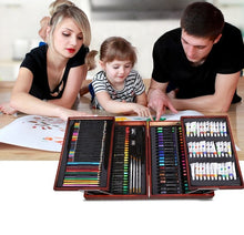 Load image into Gallery viewer, Premium Complete Painting Set in Vintage Wooden Box (176pcs) - Original Kawaii Pen