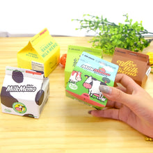 Load image into Gallery viewer, Milk Box Memo Pads (230 Pcs Pack) - Original Kawaii Pen