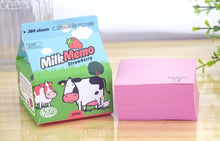 Load image into Gallery viewer, Milk Box Memo Pads (230 Pcs Pack) - Original Kawaii Pen