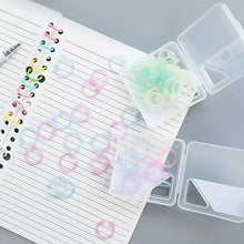 Load image into Gallery viewer, Colorful Binder Rings (2 Boxes a Set) - Original Kawaii Pen
