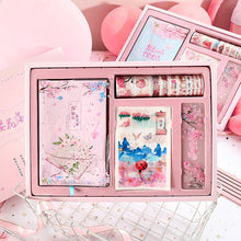 Load image into Gallery viewer, Japanese Sakura Stationery Gift Set