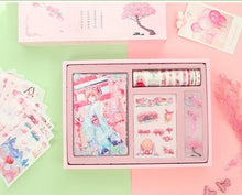 Load image into Gallery viewer, Japanese Sakura Stationery Gift Set