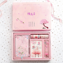 Load image into Gallery viewer, Japanese Sakura Stationery Gift Set