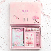 Load image into Gallery viewer, Japanese Sakura Stationery Gift Set