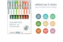 Load image into Gallery viewer, Morandi Pastel Colors Retractable Gen Pen Set (9 Colors) - Original Kawaii Pen