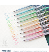 Load image into Gallery viewer, Morandi Pastel Colors Retractable Gen Pen Set (9 Colors) - Original Kawaii Pen