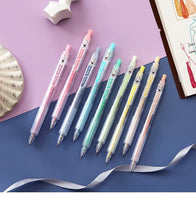 Load image into Gallery viewer, Morandi Pastel Colors Retractable Gen Pen Set (9 Colors) - Original Kawaii Pen