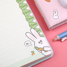 Load image into Gallery viewer, Signature Leather 3D Kawaii Animal Notebook Set - Original Kawaii Pen