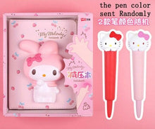 Load image into Gallery viewer, Signature Leather 3D Kawaii Animal Notebook Set - Original Kawaii Pen
