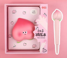 Load image into Gallery viewer, Signature Leather 3D Kawaii Animal Notebook Set - Original Kawaii Pen