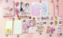 Load image into Gallery viewer, Pink Sakura Leather Notebook Planner (A6)