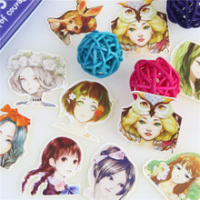 Load image into Gallery viewer, Kawaii Girl Cartoon Stickers - Original Kawaii Pen