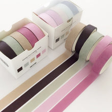 Load image into Gallery viewer, Bright Nature Washi Tape Sets - Deluxe Edition