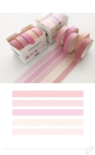 Load image into Gallery viewer, Bright Nature Washi Tape Sets - Deluxe Edition