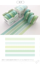 Load image into Gallery viewer, Bright Nature Washi Tape Sets - Deluxe Edition