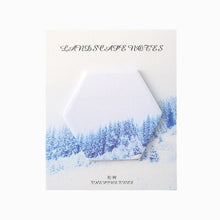 Load image into Gallery viewer, Natural Landscape Sticky Notes - Original Kawaii Pen