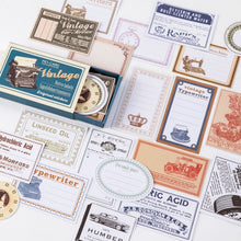 Load image into Gallery viewer, Vintage Style Sticky Notes (8 Designs)