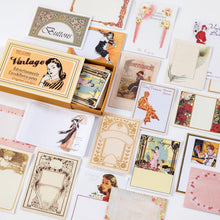 Load image into Gallery viewer, Vintage Style Sticky Notes (8 Designs)