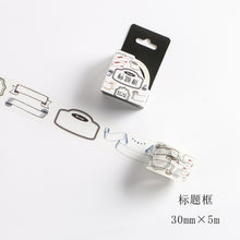 Load image into Gallery viewer, My Daily Life Washi Tapes (13 Designs)