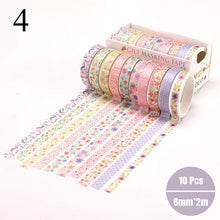 Load image into Gallery viewer, Exclusive Gold Foiled Washi Tape Set - (6 Designs)