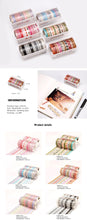 Load image into Gallery viewer, Exclusive Gold Foiled Washi Tape Set - (6 Designs)