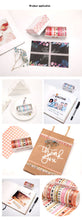 Load image into Gallery viewer, Exclusive Gold Foiled Washi Tape Set - (6 Designs)