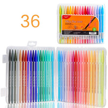 Load image into Gallery viewer, Monami Watercolor Fiber Tip Brush Pen