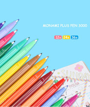 Load image into Gallery viewer, Monami Watercolor Fiber Tip Brush Pen