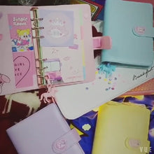 Load image into Gallery viewer, Sweet Macaron Leather Notebook Planner