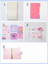 Load image into Gallery viewer, Sweet Macaron Leather Notebook Planner