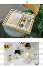 Load image into Gallery viewer, Golden Planet Notebook Set+USB Lamp
