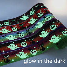 Load image into Gallery viewer, Glow in Dark Halloween Ribbons 🎃