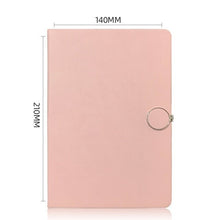 Load image into Gallery viewer, Magnetic Lock Leather Notebook (A5)