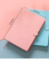 Load image into Gallery viewer, Magnetic Lock Leather Notebook (A5)