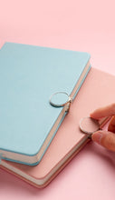 Load image into Gallery viewer, Magnetic Lock Leather Notebook (A5)