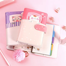 Load image into Gallery viewer, Dreaming Kitty Notebook Sets (8 Types)