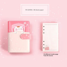 Load image into Gallery viewer, Dreaming Kitty Notebook Sets (8 Types)