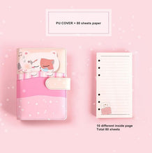 Load image into Gallery viewer, Dreaming Kitty Notebook Sets (8 Types)
