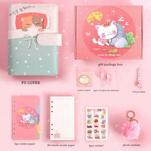 Load image into Gallery viewer, Dreaming Kitty Notebook Sets (8 Types)